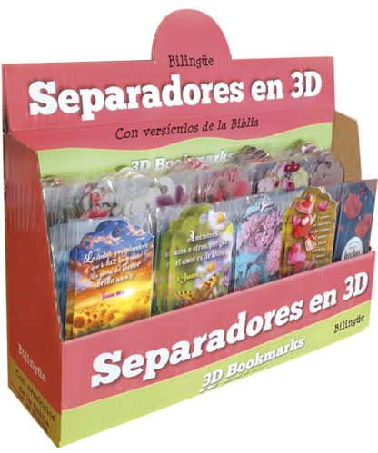 Exhibidor Separadores en 3D Mujer / 3D Women's bookmarks Display