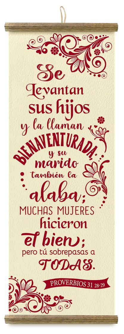 Pergamino grande “Bienaventurada” - Imagen 2
