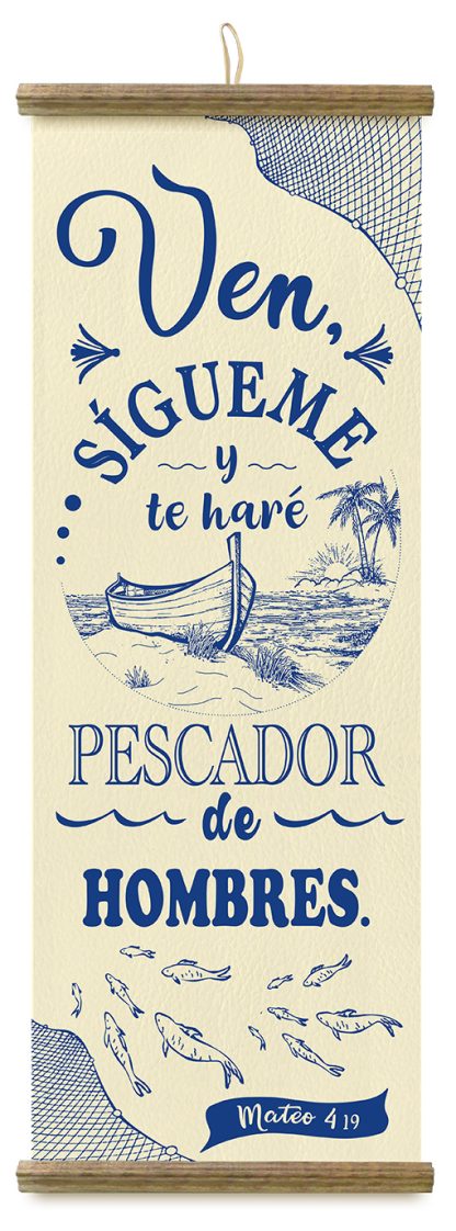 Pergamino mediano “Pescador de hombres”