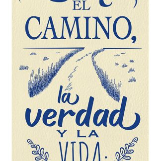 Pergamino grande “Yo soy el camino”