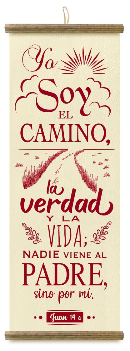 Pergamino grande “Yo soy el camino” - Imagen 2