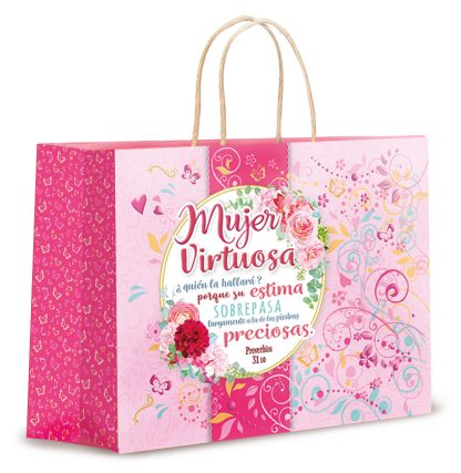 Bolsa de regalo mediana - Mujer virtuosa