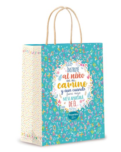 Bolsa de regalo mediana - Instruye al niño