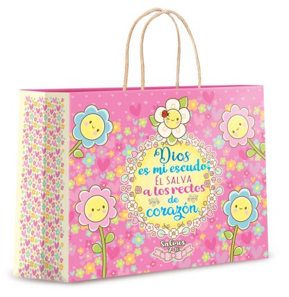 Bolsa de regalo chica - Dios es mi escudo