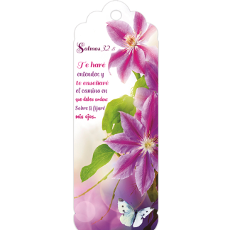 Salmo 32 - Separador mujer / Woman bookmark - Psalm 32