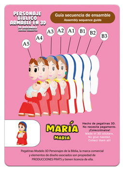 María - Personaje armable / Mary - Buildable character - Imagen 3
