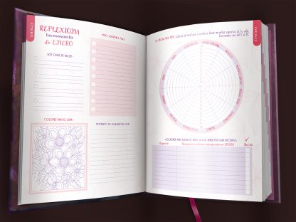 Agenda mujer -  ROSAS  - 2027 - Imagen 4